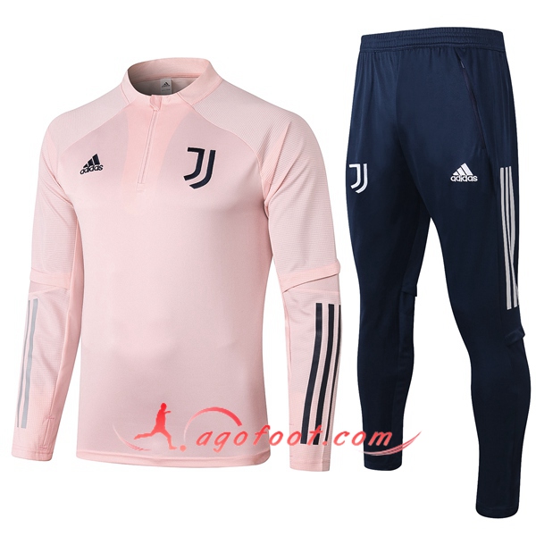 Ensemble Survetement de Foot Juventus Rose 20/21