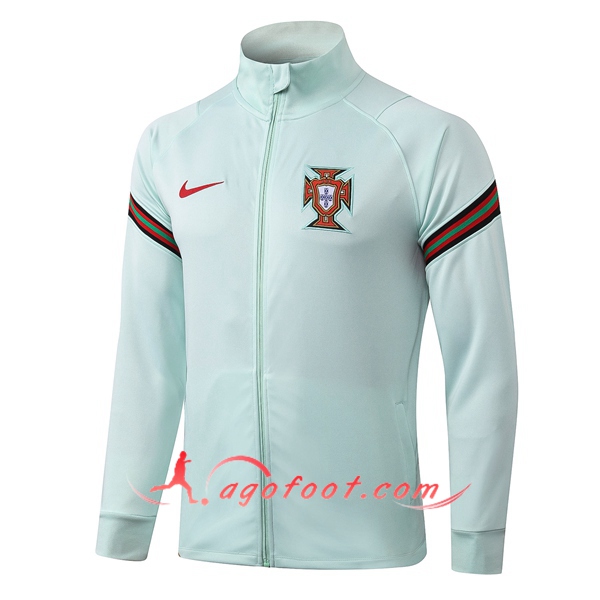 Nouveau Veste Foot Portugal Vert 20/21
