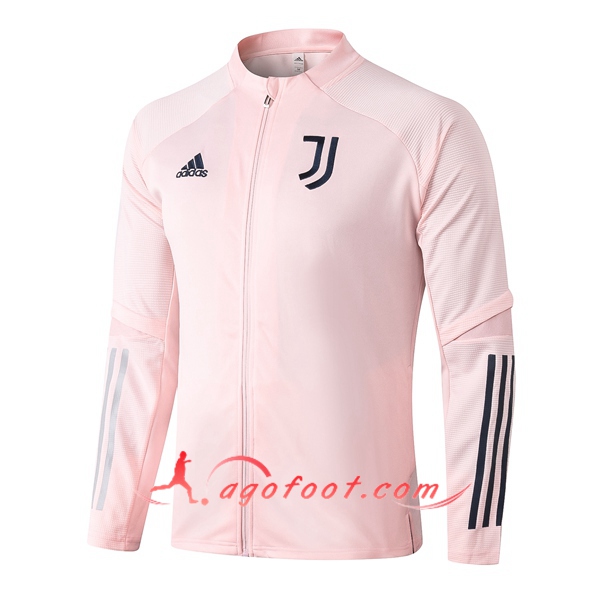 Nouveau Veste Foot Juventus Rose 20/21