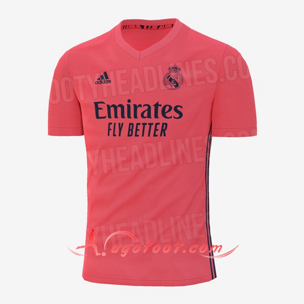 Maillot Foot Real Madrid Exterieur Personnalisé Floqué 20/21