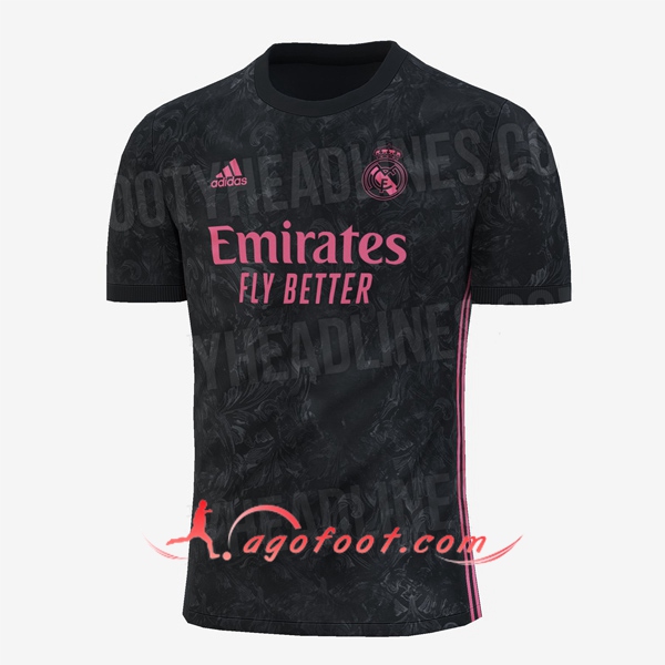 Maillot Foot Real Madrid Third Personnalisé Floqué 20/21