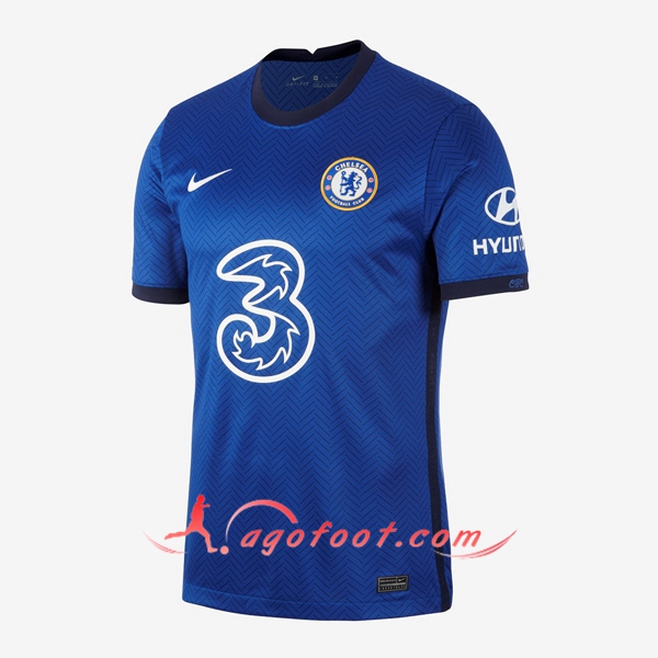Maillot Foot FC Chelsea Domicile Personnalisé Floqué 20/21
