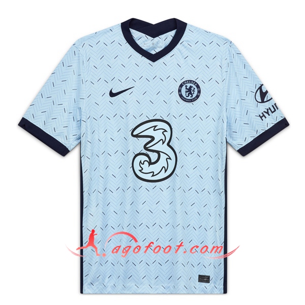 Maillot Foot FC Chelsea Exterieur Personnalisé Floqué 20/21