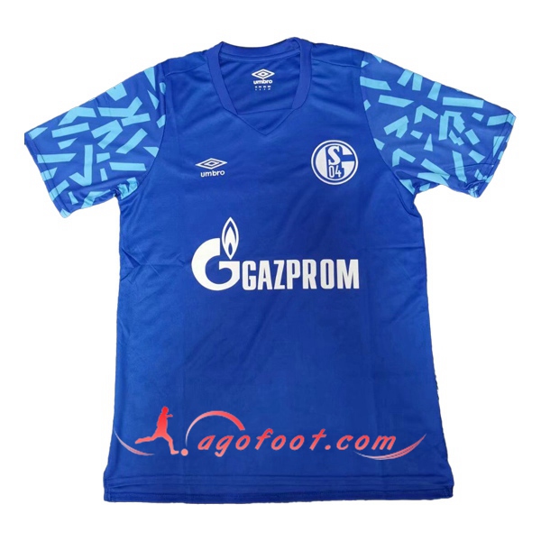 Maillot Foot Schalke 04 Domicile Personnalisé Floqué 20/21