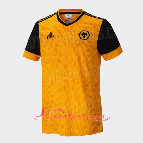 Maillot Foot Wolves Domicile Personnalisé Floqué 20/21