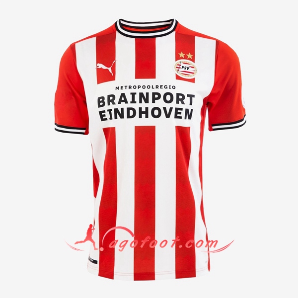 Maillot Foot PSV Eindhoven Domicile Personnalisé Floqué 20/21
