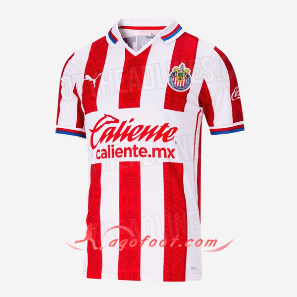 Maillot Foot CD Guadalajara Domicile Personnalisé Floqué 20/21