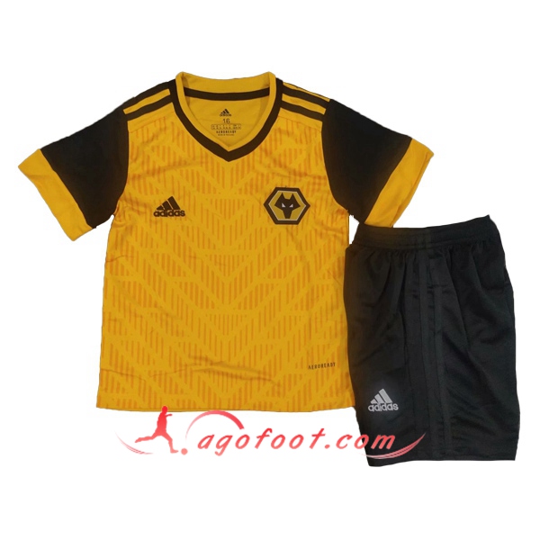 Ensemble Maillots Foot Wolves Enfant Domicile Personnalisé 20/21