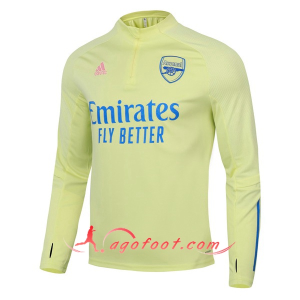 Nouveau Training Sweatshirt Arsenal Jaune 20/21