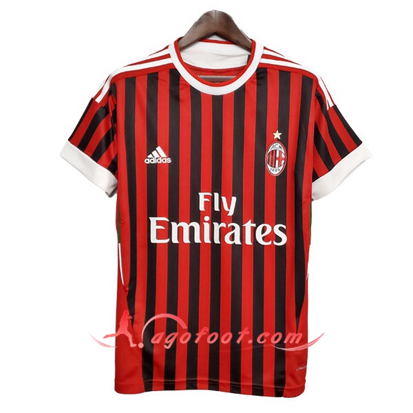 Maillot Retro Milan AC Domicile 2011/2012