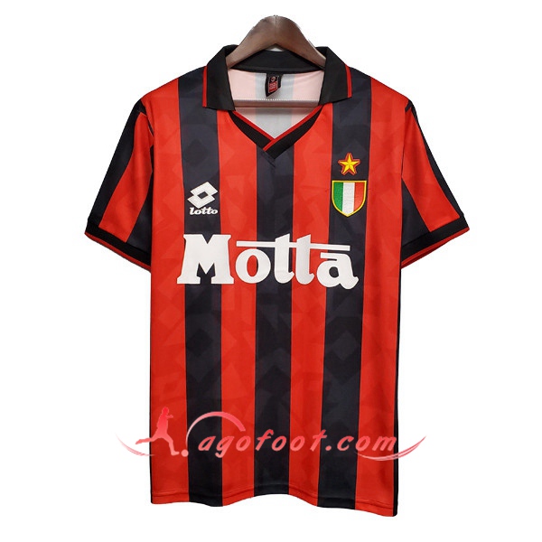 Maillot Retro Milan AC Domicile 1993/1994