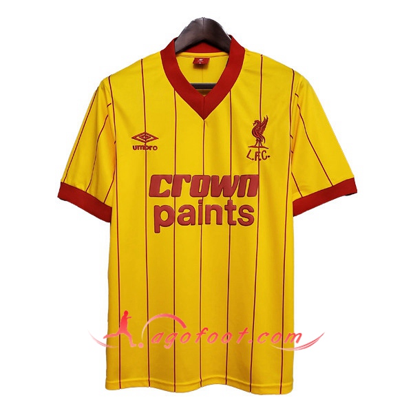Maillot Retro FC Liverpool Exterieur 1984