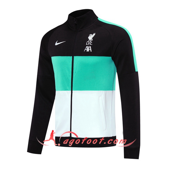 Nouveaux Veste Foot FC Liverpool Noir 20/21