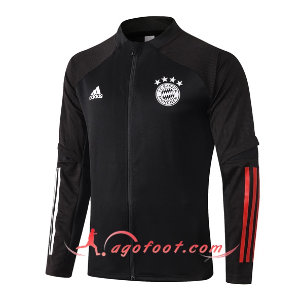 Nouveaux Veste Foot Bayern Munich Noir 20/21