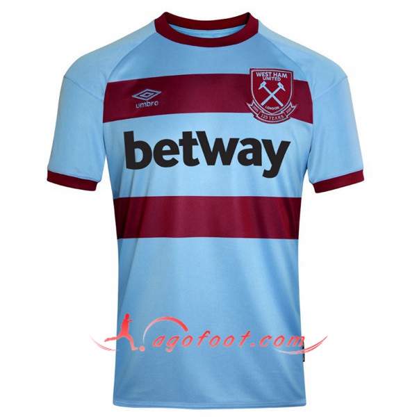 Maillot Foot West Ham Exterieur Floqué 20/21