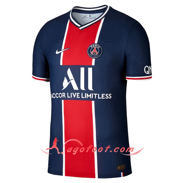 Nouveaux Maillot Foot PSG Domicile Floqué 20/21