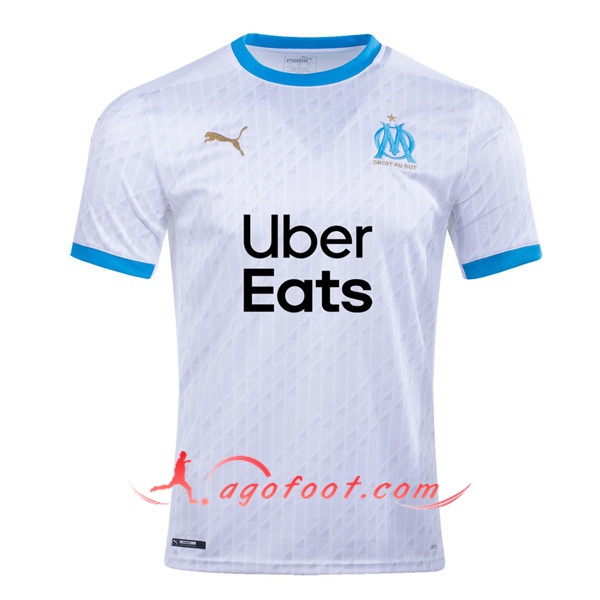 Nouveaux Maillot Foot Marseille OM Domicile Floqué 20/21