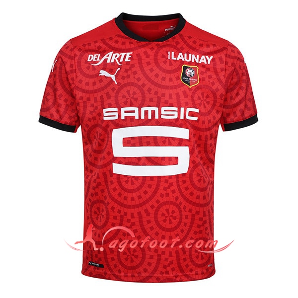 Nouveaux Maillot Foot Stade Rennais Domicile Floqué 20/21