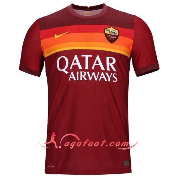 Nouveaux Maillot Foot AS Roma Domicile Floqué 20/21