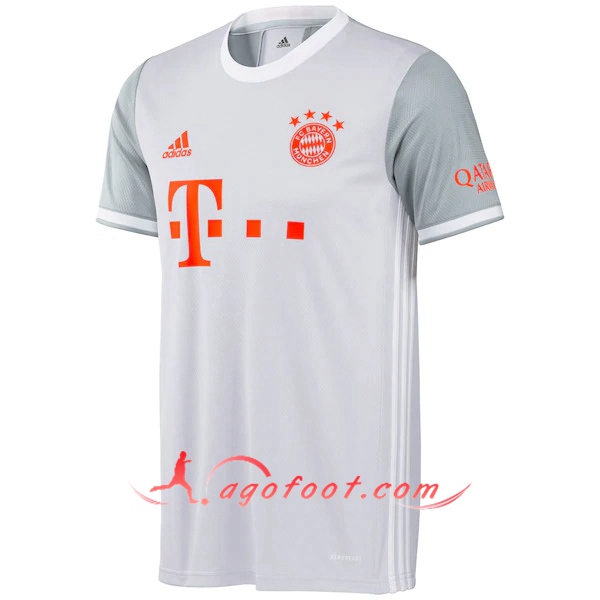 Nouveaux Maillot Foot Bayern Munich Exterieur Floqué 20/21