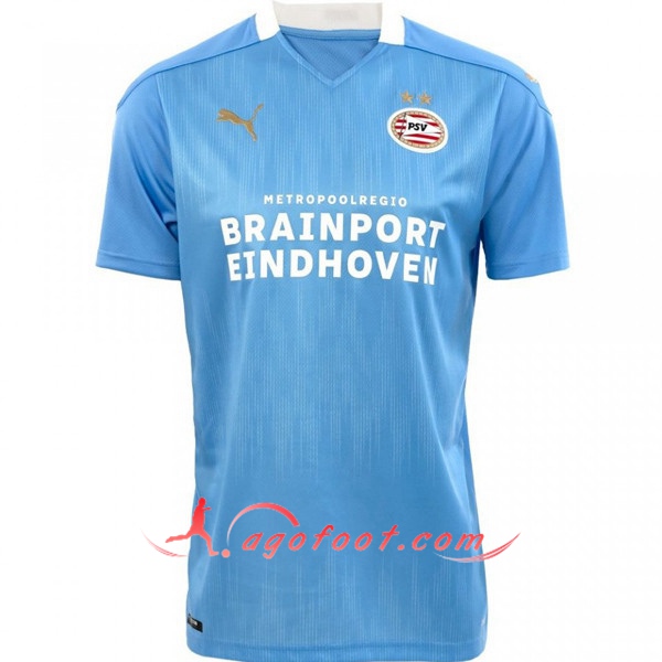 Nouveaux Maillot Foot PSV Eindhoven Exterieur Floqué 20/21