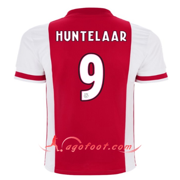Maillot Foot AFC Ajax (HUNTEELAAR 9) Domicile Floqué 20/21