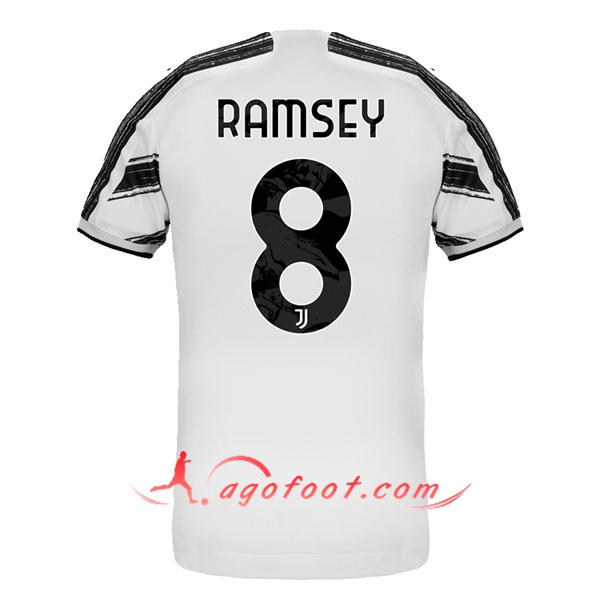 Maillot Foot Juventus (RAMSEY 8) Domicile Floqué 20/21
