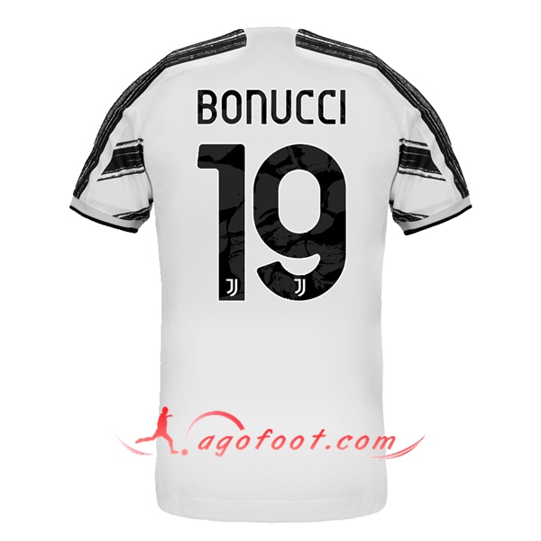 Maillot Foot Juventus (BONUCCI 19) Domicile Floqué 20/21
