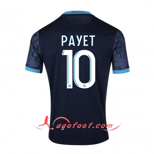 Maillot Foot Marseille OM (MPayet 10) Exterieur Floqué 20/21