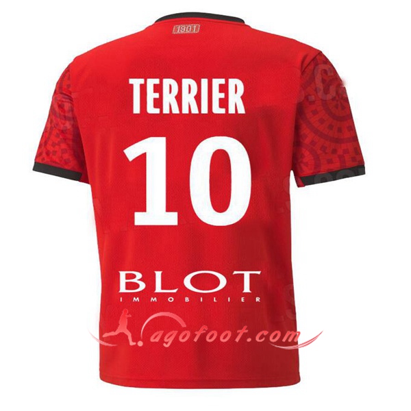 Maillot Foot Stade Rennais (MTERRIER 10) Domicile Floqué 20/21