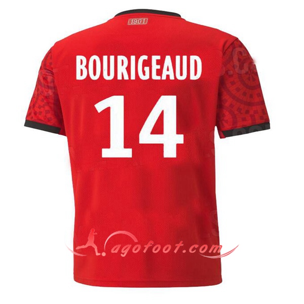 Maillot Foot Stade Rennais (BOURIGEAUD 14) Domicile Floqué 20/21