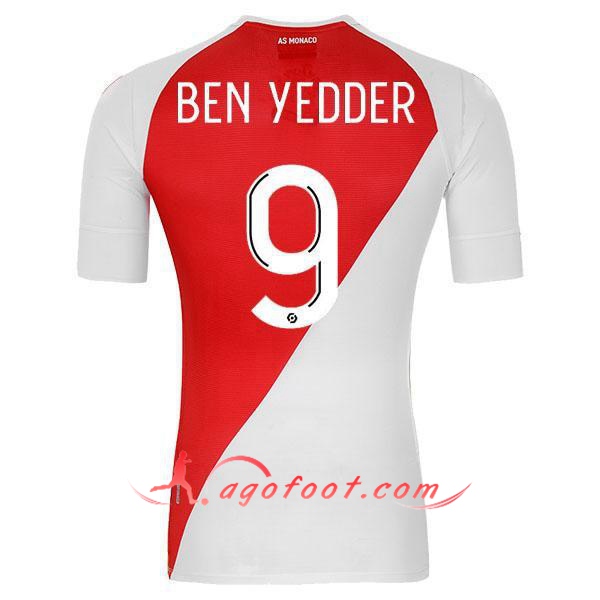 Maillot Foot AS Monaco (BEN YEDDER 9) Domicile Floqué 20/21