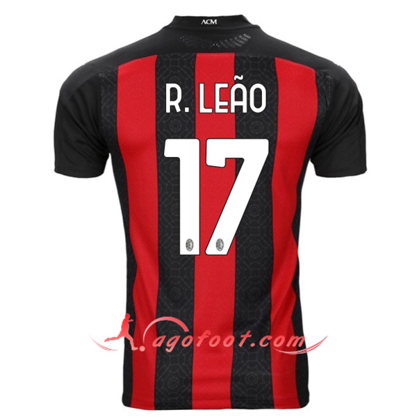 Maillot Foot Milan AC (R.LEAO 17) Domicile Floqué 20/21