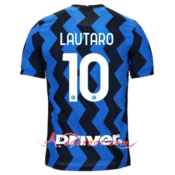 Maillot Foot Inter Milan (LAUTARO 10) Domicile Floqué 20/21