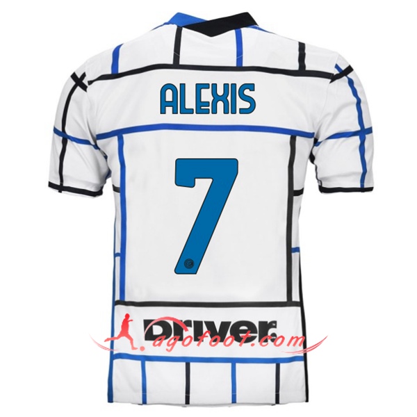 Maillot Foot Inter Milan (ALEXIS 7) Exterieur Floqué 20/21