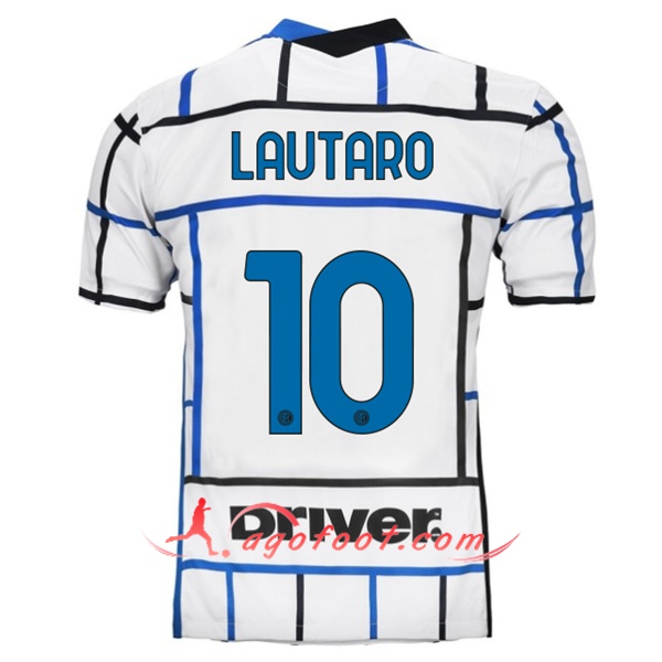 Maillot Foot Inter Milan (LAUTARO 10) Exterieur Floqué 20/21