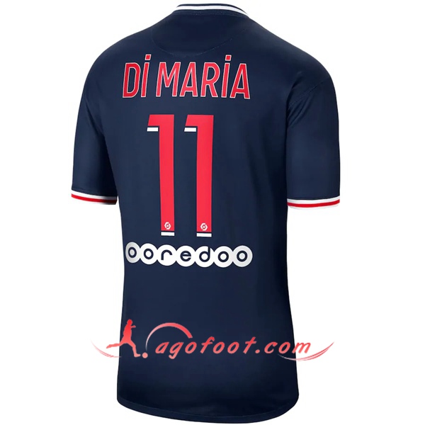 Maillot Foot PSG (Di Maria 11) Domicile Floqué 20/21