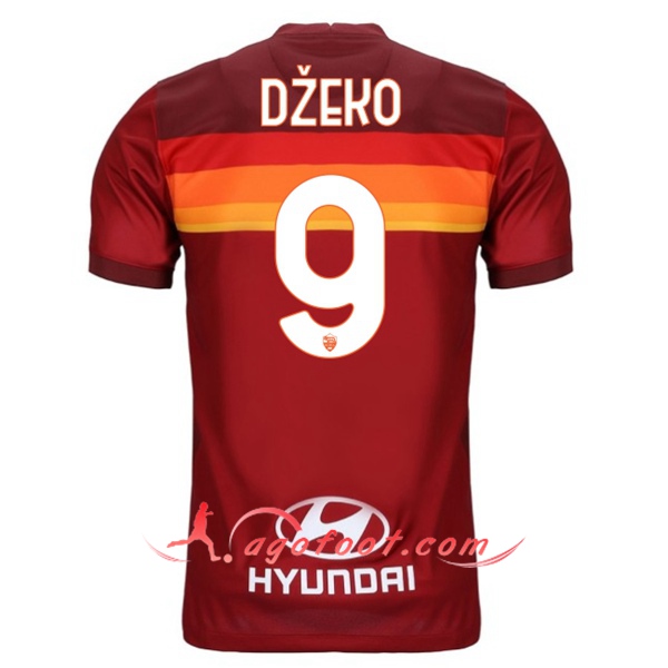 Maillot Foot AS Roma (DZEKO 9) Domicile Floqué 20/21