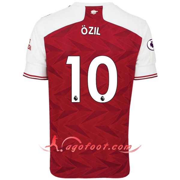 Maillot Foot Arsenal (Özil 10) Domicile Floqué 20/21