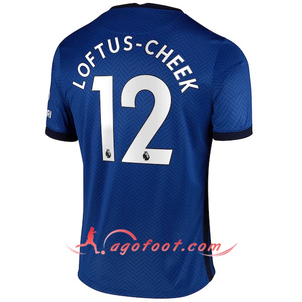 Maillot Foot FC Chelsea (Loftus Cheek 12) Domicile Floqué 20/21