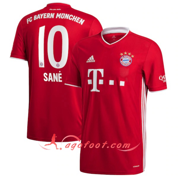 Maillot Foot Bayern Munich (Sané 10) Domicile Floqué 20/21