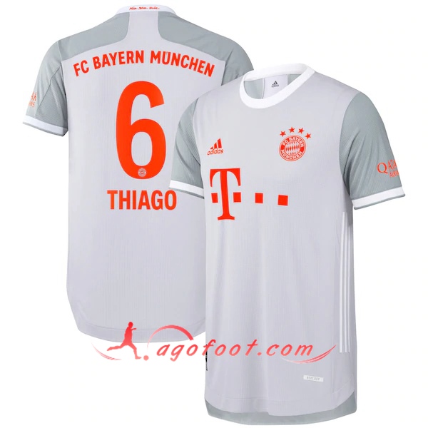 Maillot Foot Bayern Munich (Thiago 6) Exterieur Floqué 20/21