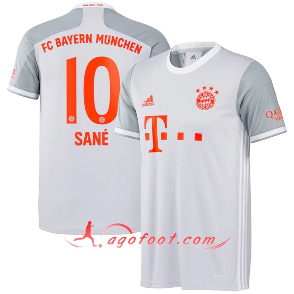 Maillot Foot Bayern Munich (Sané 10) Exterieur Floqué 20/21