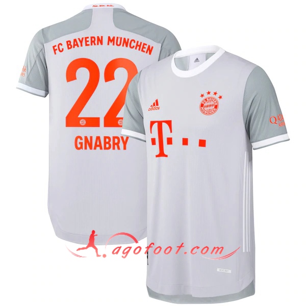 Maillot Foot Bayern Munich (Gnabry 22) Exterieur Floqué 20/21