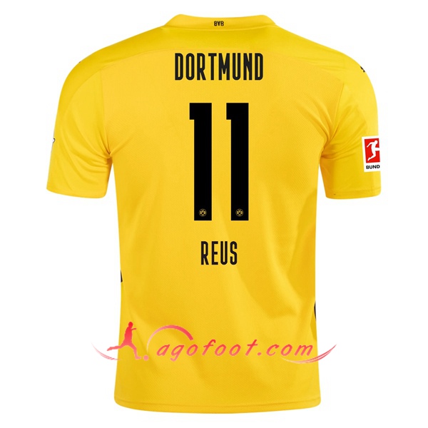 Maillot Foot Dortmund BVB (REUS 11) Domicile Floqué 20/21