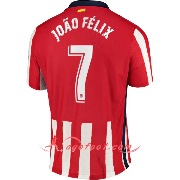 Maillot Foot Atletico Madrid (Joao Felix 7) Domicile Floqué 20/21