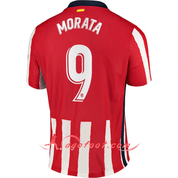 Maillot Foot Atletico Madrid (Morata 9) Domicile Floqué 20/21