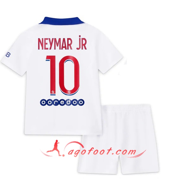 Ensemble Maillots Foot PSG (Neymar Jr 10) Enfants Exterieur 20/21