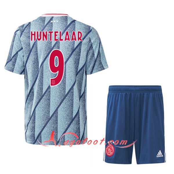 Ensemble Maillots Foot AFC Ajax (HUNTEELAAR 9) Enfants Exterieur 20/21