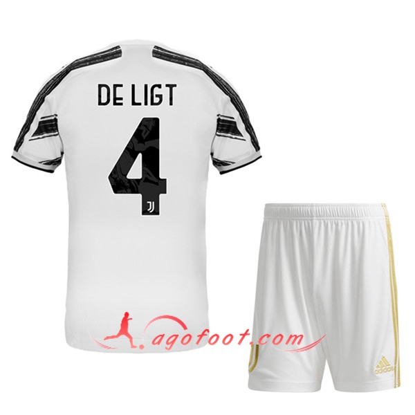 Maillot de Foot Juventus (DE LIGT 4) Enfants Domicile 20/21
